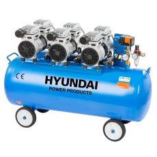 Hyundai HYD-100F Csendes olajmentes kompresszor, 8 bar