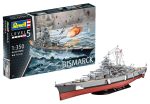 Revell 05040 Bismarck csatahajó 1:350 makett