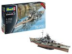 Revell 05096 Tirpitz német csatahajó 1:350 makett