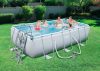 Bestway CAPRI 404x201x100 cm szögletes fémvázas medence szett Bestway CAPRI 404x201x100 cm szögletes fémvázas medence szett