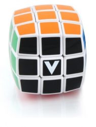 V-Cube 3x3 versenykocka, lekerekített, fehér, matrica nélküli