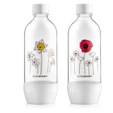 SodaStream JET Virágok Duopack 1l univerzális szénsavasító palack