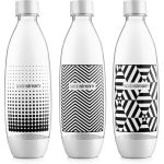  SodaStream FUSE Black & White Triopack 1l szénsavasító palack