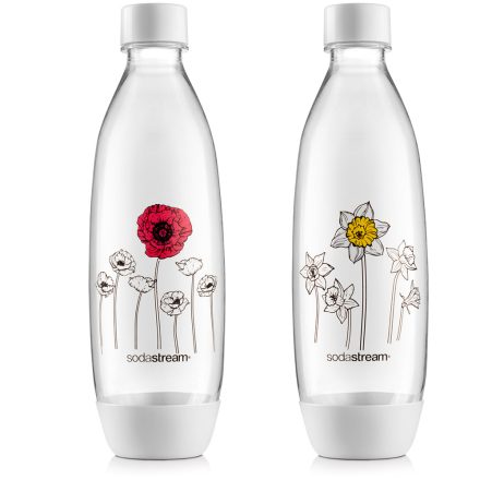 SodaStream FUSE Virágok Duopack 1l szénsavasító palack