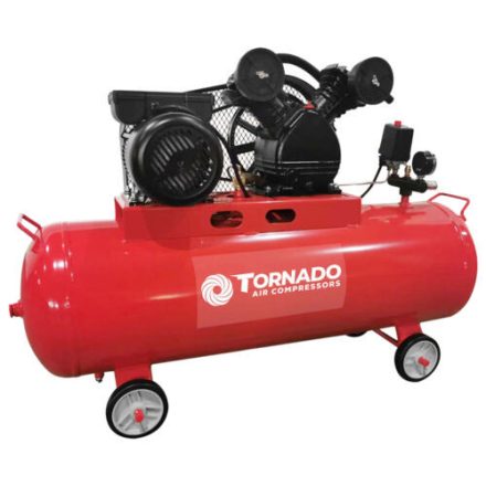 Tornado TCP1003 légkompresszor 100 liter 10 bar V-motoros 3 LE
