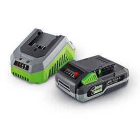   LUX-TOOLS AK-20/2.0 1 PowerSystem kezdőkészlet 20 V 2 Ah Li-Ion akku + töltő