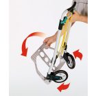 Wolfcraft TS 600 molnárkocsi összecsukható 70 kg