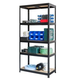   Premiumshelf PRB45HE nagy teherbírású porfestett polc 180 cm x 90 cm x 45 cm 