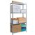 Premiumshelf PY30 horganyzott polc 150 cm x 75 cm x 30 cm