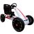 ABARTH RED pedálos gyerek gokart, fehér