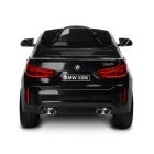 BMW X6M elektromos kisautó gyerek autó fekete 