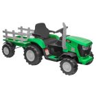 HECHT 50825 GREEN akkumulátoros gyerek traktor 12 V, 7 Ah