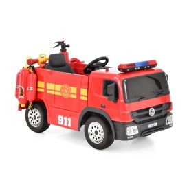   HECHT 51818 akkumulátoros gyermek tűzoltóautó 12 V/10 Ah, 2 x 35 W