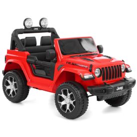   Hecht Jeep Wrangler Rubicon Red gyermek elektromos kis autó piros 12 V/10 Ah