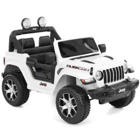   Hecht Jeep Wrangler Rubicon White gyermek elektromos kis autó fehér 12 V/10 Ah