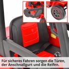 HECHT 52108 RED akkumulátoros gyermek targonca 12 V/10 Ah piros
