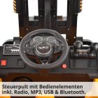 HECHT 52108 YELLOW akkumulátoros gyermek targonca sárga 12 V/10 Ah