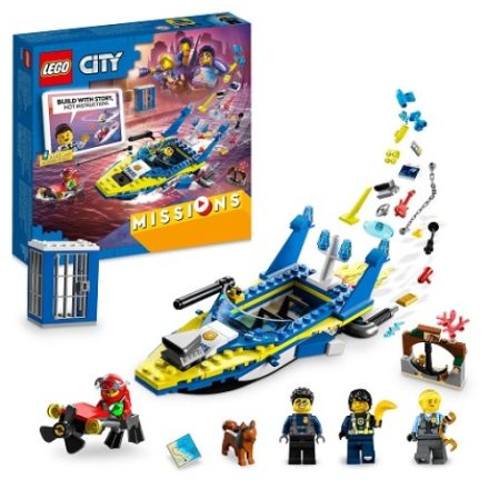Lego City 60355 Vízirendőrség nyomozói küldetés