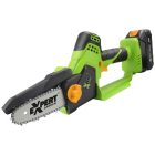 EXPERT GXCH25 akkumulátoros mini láncfűrész, 12,5cm, 2db akku+töltő+koffer
