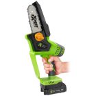 EXPERT GXCH25 akkumulátoros mini láncfűrész, 12,5cm, 2db akku+töltő+koffer