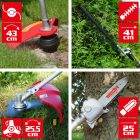 HECHT 1352 benzinmotoros multifunkciós fűszegély, sövény és -ágvágó 51,7 cm³