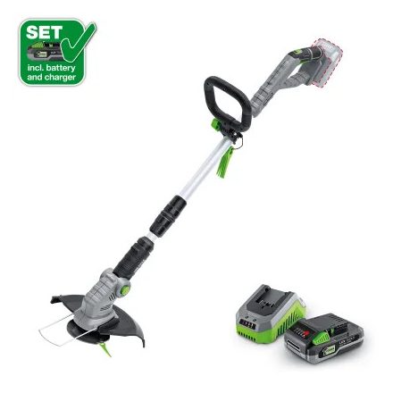 LUX A-RT-20/26-24 akkus szegélynyíró 20 V akkuval és töltővel