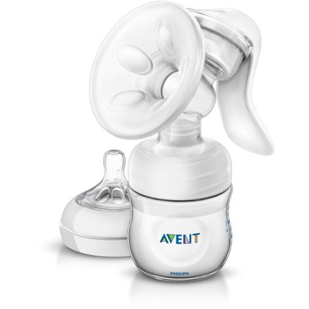 Philips Avent SCF330/20 Natural Comfort kézi mellszívó cumisüveggel