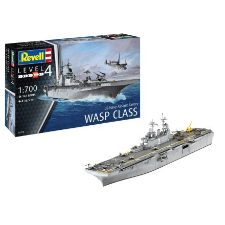 Revell 05178 Assault Carrier USS WASP CLASS 1:700 makett