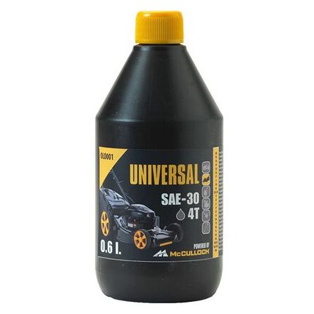 McCulloch UNIVERSAL motorolaj SAE-30 4T négyütemű motorokhoz 600 ml