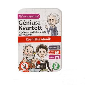   Géniusz Kvartett: Zseniális elmék - ismeretterjesztő kártyajáték