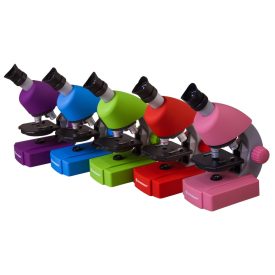 Bresser Junior 40x-640x mikroszkóp, azúr