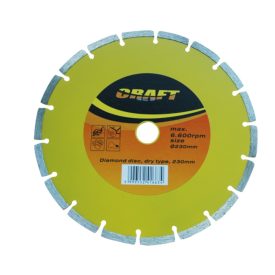 Gyémántvágótárcsa szegmentált 230mm